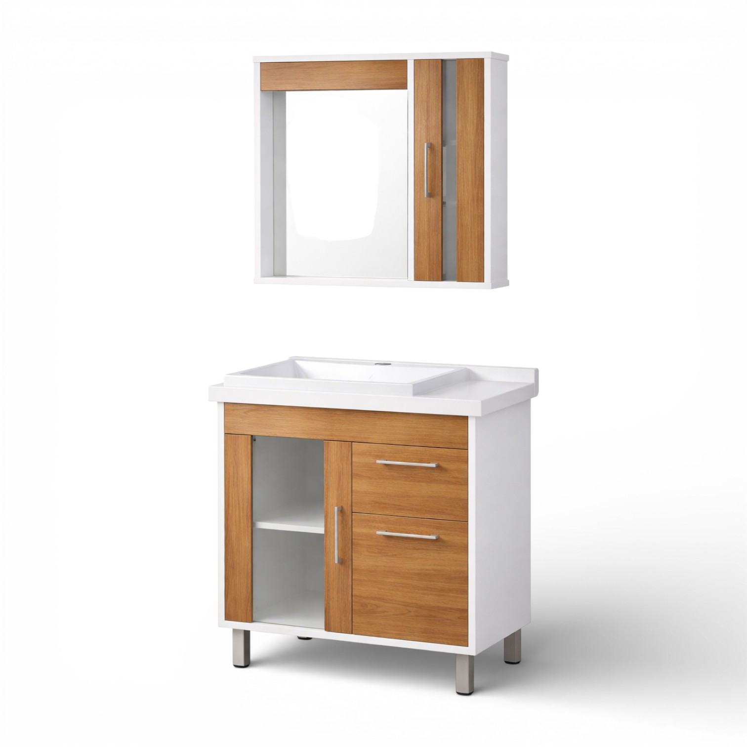 gabienete para banheiro 80cm Toscana Mazzu Moveis